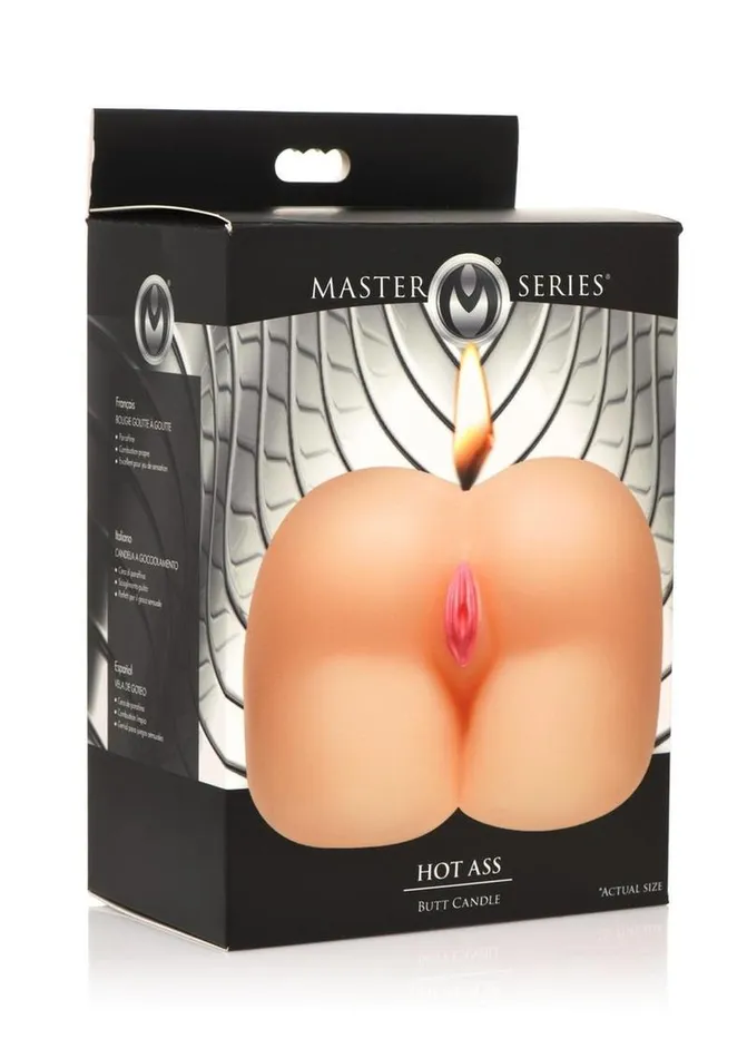 Master Series Hot Ass Butt Candle Master Series Male Sex Toys