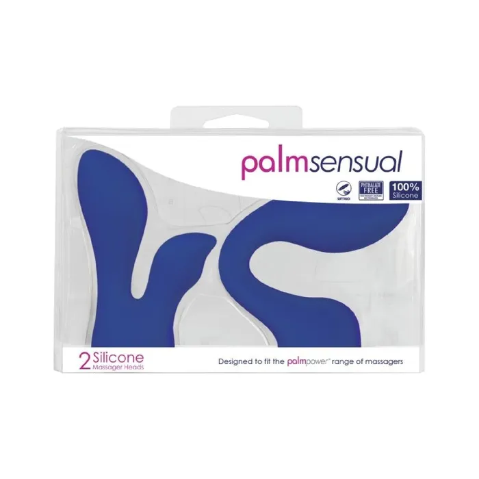 Palmpower PalmSensual Massager Heads Blue Vibrators