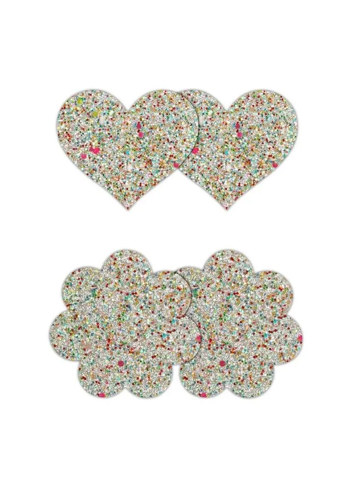 Pretty Pasties Pretty Pasties Heart and Flower Vibrators