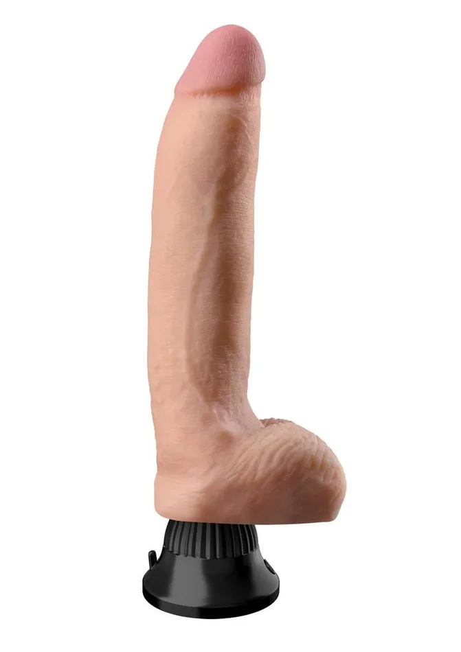 Real Feel Deluxe Female Sex Toys Real Feel Deluxe No 5 Wallbanger Vibrating Dildo with Balls Real Feel Deluxe Female Sex Toys Real Feel Deluxe No 5 Wallbanger Vibrating Dildo with Balls