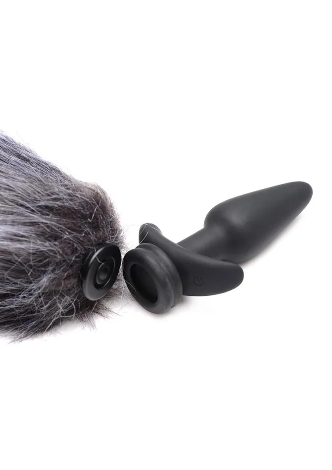 TAILZ Male Sex Toys Tailz Vibrating Rechargeable Silicone Anal Plug and 3 Tails with Remote Control