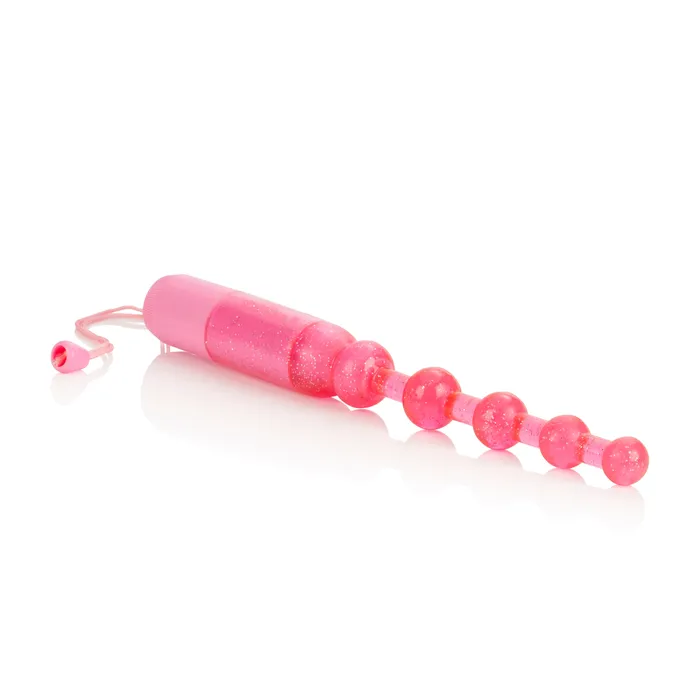Vibrators CalExotics Vibrating Pleasure Beads Pink