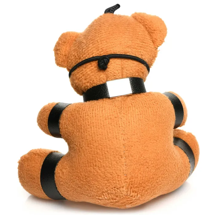 Vibrators XR Brands Master Series Gagged Teddy Bear Keychain Vibrators XR Brands Master Series Gagged Teddy Bear Keychain